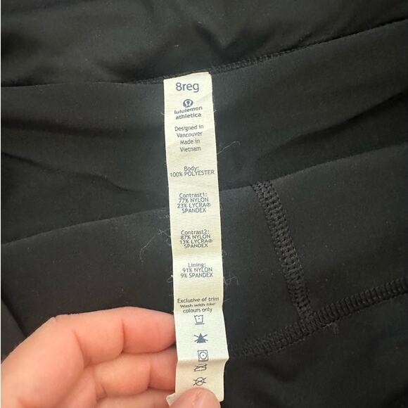 Lululemon Run Pace Setter Skirt 4-way Stretch Size 8 - Picture 3 of 9